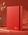 The Perfect Notebook — Stripe Red Colour Edition