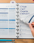 Inside The Perfect Notebook — daily PAMR page