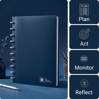 The Perfect Notebook with the PAMR method: Plan, Act, Monitor, Reflect