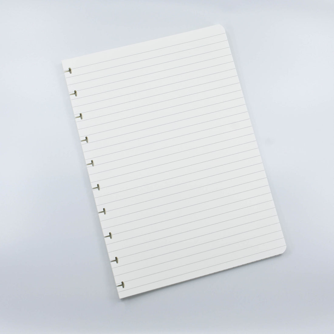 Ruled notebook pages refill