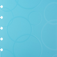 Bubble Blue Notebook Cover set