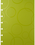 Bubble Green Notebook Cover set