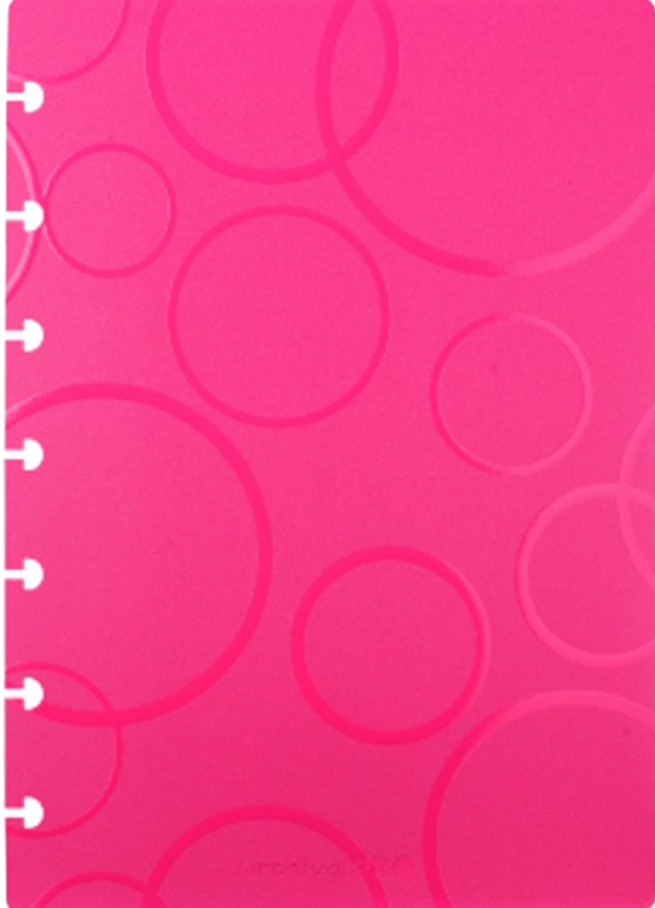 Bubble Pink Notebook Cover set