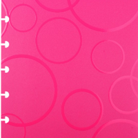 Bubble Pink Notebook Cover set