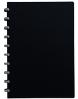 Solid Black Notebook Cover set