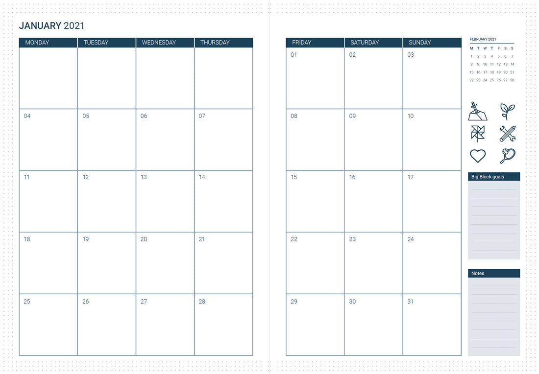 The Monthly Planner Pack