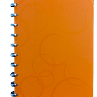 Bubble Orange Notebook Cover set