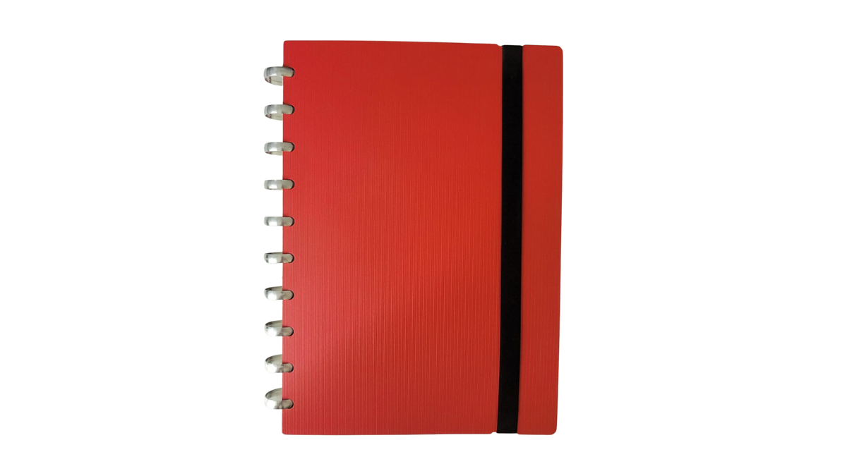 Trainer Red Bust Spiral Notebook for Sale by Draikinator