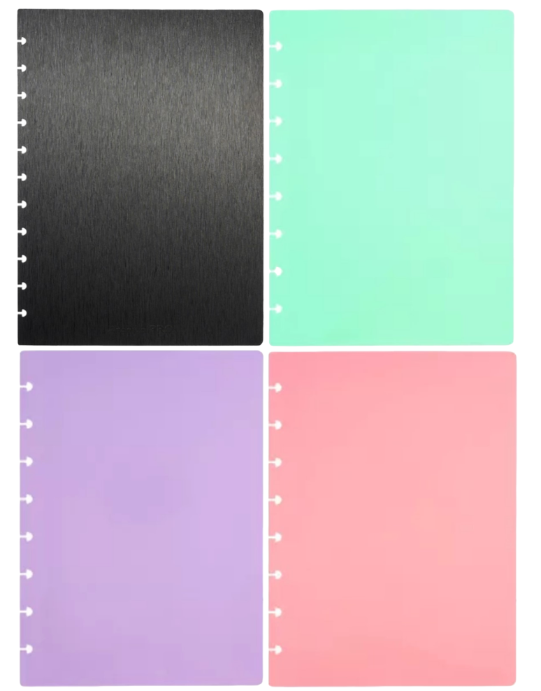 Notebook Cover set — solid colour covers for The Perfect Notebook, included in The Gift Set in the colour you choose