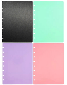 Notebook Cover set — solid colour covers for The Perfect Notebook, included in The Gift Set in the colour you choose