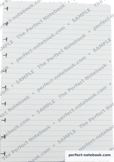 The Family Kit — ruled page straight