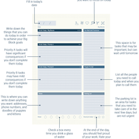 Daily Task Manager page