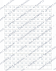 Goal Tracking Annual Printable Template – sample page (watermarked preview), The Perfect Notebook