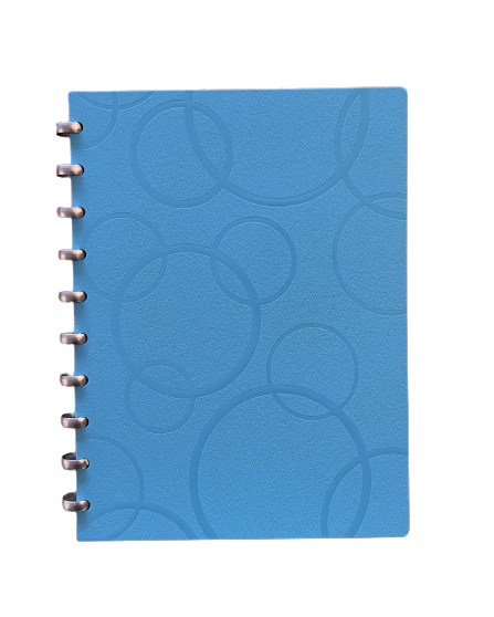 Bubble Blue Notebook Cover set