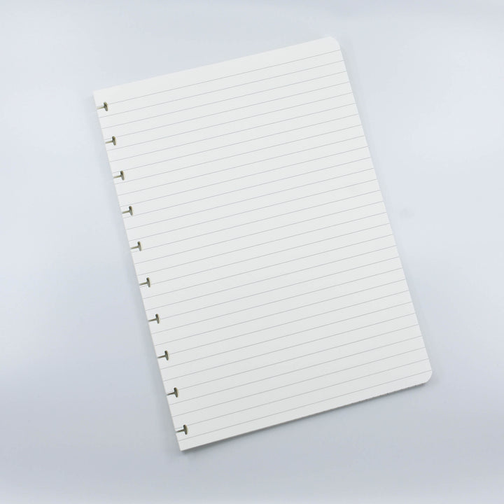 Ruled notebook pages refill
