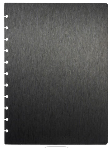 Solid Black Notebook Cover set
