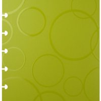 Bubble Green Notebook Cover set