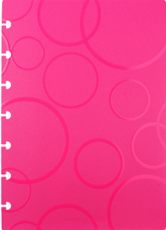 Bubble Pink Notebook Cover set The Perfect Notebook
