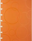 Bubble Orange Notebook Cover set