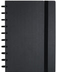 Stripe Black Notebook Cover set