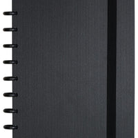 Stripe Black Notebook Cover set