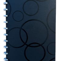 Bubble Black Notebook Cover set
