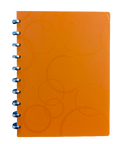 Bubble Orange Notebook Cover set