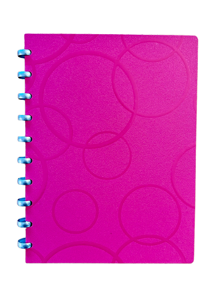 Bubble Pink Notebook Cover set