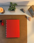 Stripe Red Notebook Cover set